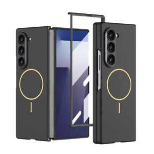 For Samsung Galaxy Z Fold7 5G GKK Integrated Ultra-thin MagSafe Magnetic Folding Phone Case(Black)