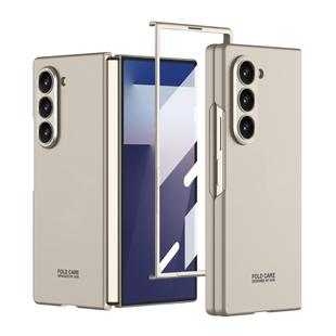 For Samsung Galaxy Z Fold7 5G GKK Integrated Ultra-thin Full Coverage Protective Case(Titanium Grey)
