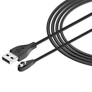 USB to 4 Pin Bone Conduction Earphone Magnetic Charging Cable For Shokz OpenSwim Pro S710(Black)