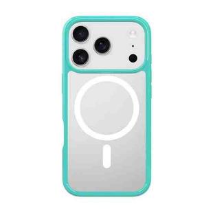 For iPhone 17 Pro Max Kalebol Clear MagSafe PC Hybrid TPU Shockproof Phone Case(Green)