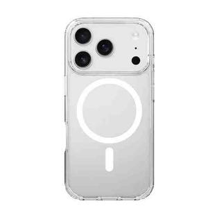 For iPhone 17 Pro Max Kalebol Clear MagSafe PC Hybrid TPU Shockproof Phone Case(Transparent)