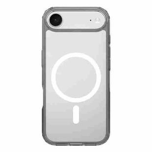 For iPhone 17 Air Kalebol Clear MagSafe PC Hybrid TPU Shockproof Phone Case(Grey)