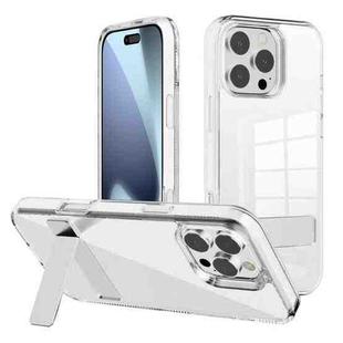 For iPhone 17 Pro Max Kalebol Holder Clear Acrylic Hybrid TPU Phone Case(Transparent)