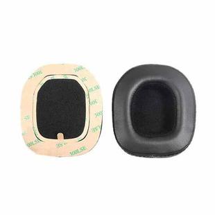 2pcs Self-adhesive Replacement Earpads For Logitech Astro A10 / A50, Material:Protein Leather(Black)