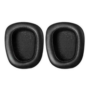 2pcs Insert Replacement Earpads For Logitech G533 / G633 / G635 / G933 / G935, Material:Protein Leather(Black Mesh)