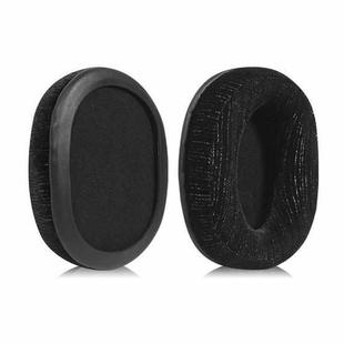 1 Pair Insert Replacement Earpads For Logitech G Pro X, Material:Glitter Velvet(Black)