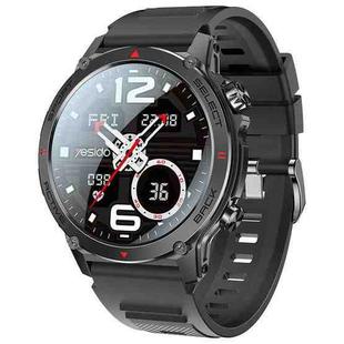 Yesido IO31 1.43 inch AMOLED Screen Smart Watch Support BT Call / Heart Rate(Black)