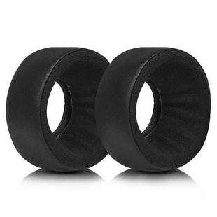 2 Pack Protein Leather Fabric Earphone Replacement Earpads Pads For Grado SR60 / SR80 / SR125 / SR225(Black)
