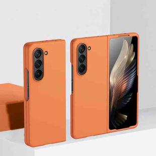 For Samsung Galaxy Z Fold6 Kalebol Ultra-thin Shockproof PC Phone Case(Orange)