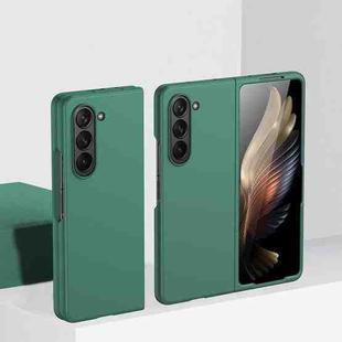 For Samsung Galaxy Z Fold5 Kalebol Ultra-thin Shockproof PC Phone Case(Forest Green)