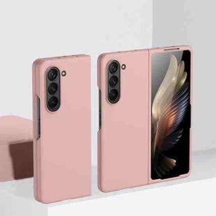 For Samsung Galaxy Z Fold5 Kalebol Ultra-thin Shockproof PC Phone Case(Pink)