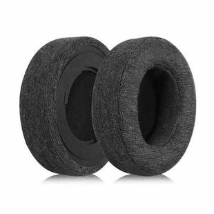 1 Pair Rotating Snap-on Replacement Earpads For Razer Kraken Pro V2, Material:Cotton Fabric(Black)