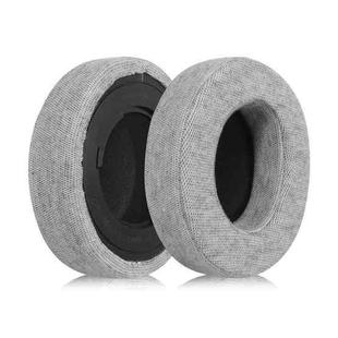 1 Pair Rotating Snap-on Replacement Earpads For Razer Kraken Pro V2, Material:Cotton Fabric(Grey)