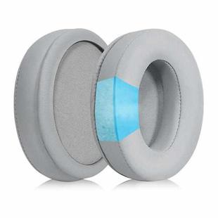 2pcs Insert Replacement Earpads For Razer Standard X / Kraken X / V3 X, Material:Protein Leather and Ice Silk Fabric(Grey)