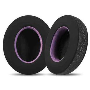 2 Pack Ice Gel Earphone Replacement Earpads Pads For Philips SHP9500(Black Purple)