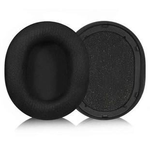2pcs Push Snap-on Replacement Earpads For Razer BlackShark V2 Pro 2023, Material:Football Net Fabric(Black)