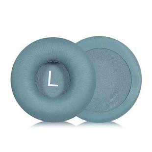 1 Pair Protein Leather Earphone Replacement Earpads Pads For Philips TAH4105(Blue)