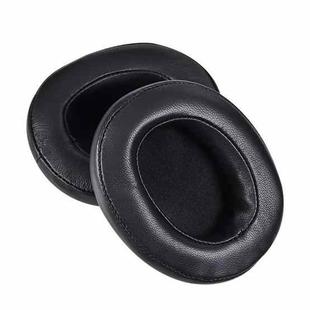 For DENON AH-MM400 2pcs Insert Lambskin Replacement Earpads(Black)