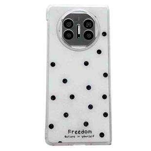 For Huawei Mate X3 / X5 Glitter Powder Dots Pattern Phone Case(White)