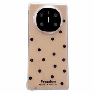 For Huawei Mate X6 Glitter Powder Dots Pattern Phone Case(Gold)