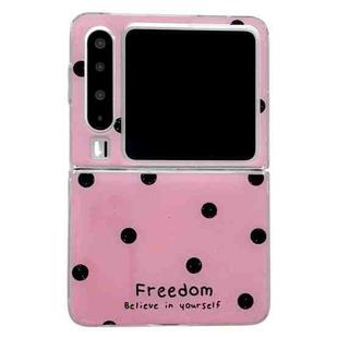 For Huawei Pura X Glitter Powder Dots Pattern Phone Case(Rose Red)
