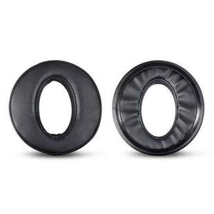 2pcs Insert Hollow Style Replacement Earpads For DENON AH-D2000 / D5000 / D5200 / D7000, Material:Protein Leather(Black)