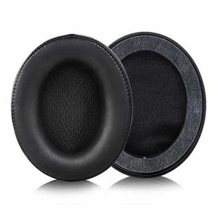 2pcs Push-on Replacement Earpads For DENON AH D1100 / AH-NC800, Material:Protein Leather(Black)