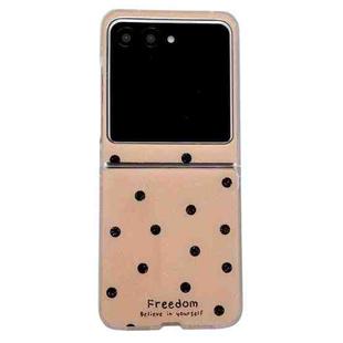 For Motorola Razr 60 / Razr 50 Glitter Powder Dots Pattern Phone Case(Gold)