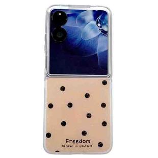 For Xiaomi Mix Flip Glitter Powder Dots Pattern Phone Case(Gold)