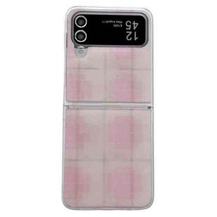 For Samsung Galaxy Z Flip4 Glitter Powder Dots Pattern Phone Case(Pink)