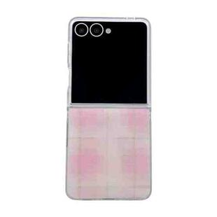 For Samsung Galaxy Z Flip7 5G Glitter Powder Dots Pattern Phone Case(Pink)