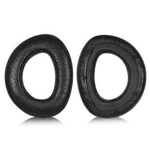 2pcs Snap-on Replacement Earpads For Sennheiser HD700, Material:Lambskin Perforated Stitching(Black)