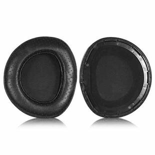 1 Pair Snap-on Replacement Earpads For Sennheiser HD800 / HD800S, Material:Lambskin Perforated Stitching(Black)