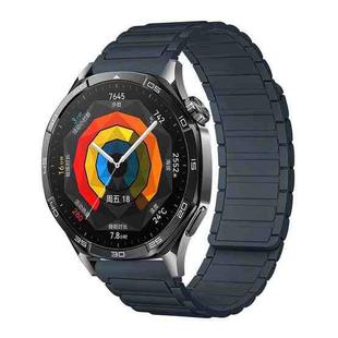 18mm Tri-beads Magnetic Silicone Watch Band(Midnight Blue)