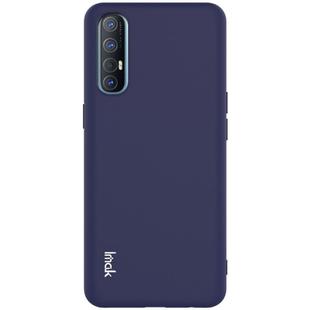 For OPPO Reno3 Pro (Overseas 4G Version) IMAK UC-2 Series Shockproof Full Coverage Soft TPU Case(Blue)