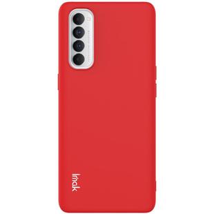 For OPPO Reno4 Pro (Overseas 4G Version) IMAK UC-2 Series Shockproof Full Coverage Soft TPU Case(Red)