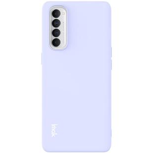 For OPPO Reno4 Pro (Overseas 4G Version) IMAK UC-2 Series Shockproof Full Coverage Soft TPU Case(Purple)