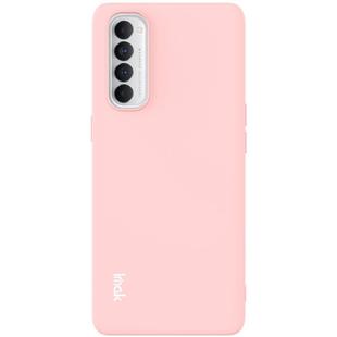 For OPPO Reno4 Pro (Overseas 4G Version) IMAK UC-2 Series Shockproof Full Coverage Soft TPU Case(Pink)