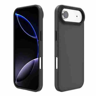 For iPhone 17 Air Kalebol Metal Lens Frame Frosted PC Phone Case(Black)