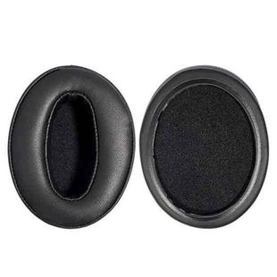 2pcs Insert Replacement Earpads For Sennheiser HD4.30 / HD350BT / HD400s / HD420s / HD458BT / HD300 / HD4.50 / HD4.40BT, Material:Lambskin Black