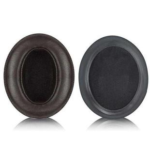 2pcs Insert Lambskin Replacement Earpads For Sennheiser MOMENTUM 2.0(Dark Brown)