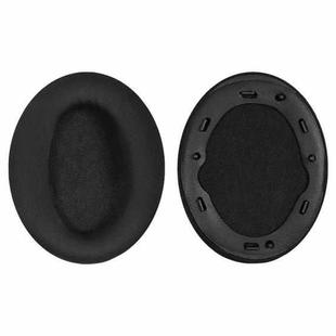 2 Pack Ice Silk Cloth Earphone Replacement Earpads Pads For Sony WH-1000XM3(Black)