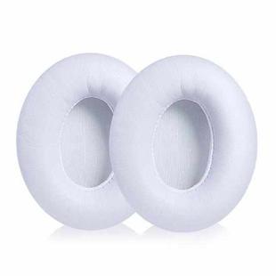 2pcs Insert Replacement Earpads For Sennheiser Momentum On-Ear 1 / On-Ear 2 / On-Ear HD1, Material:Protein Leather White
