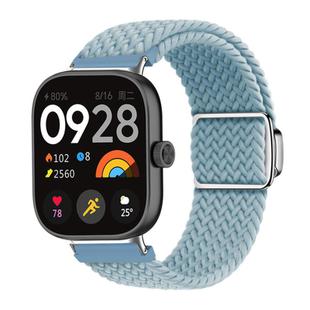 For Xiaomi Smart Band 9 Pro / Redmi Watch 5 Braided Loop Magnetic Buckle Watch Band(Rock Blue)