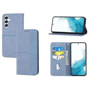 For Samsung Galaxy A17 5G / A26 5G Woven Texture Stitching Magnetic Leather Phone Case(Grey)