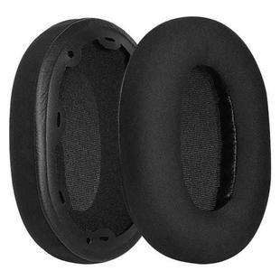 2 Pack Ice Silk Cloth Earphone Replacement Earpads Pads For Sony INZONE H9 / H7 / WH-G900N(Black)