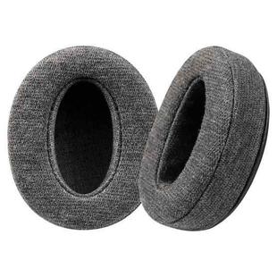 2pcs Skin-friendly Velvet Earphone Replacement Earpads Pads For Sony WH-CH700N / MDR-ZX780 / ZX770(Black)