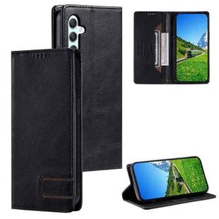 For Samsung Galaxy A17 5G TTUDRCH RFID Retro Texture Magnetic Leather Phone Case(Black)