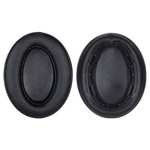 2pcs Protein Leather Earphone Replacement Earpads Pads For Sony WH-H910N(Black)