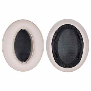 2pcs Protein Leather Earphone Replacement Earpads Pads For Sony WH-H910N(Gold)